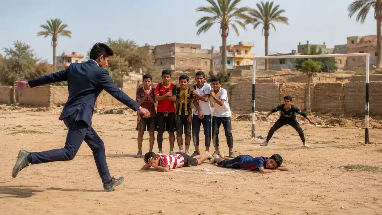 يا مصر بتعمليها إزاي.. الدوري الإنجليزي يغازل أطفال يلعبون كرة بدون كرة!